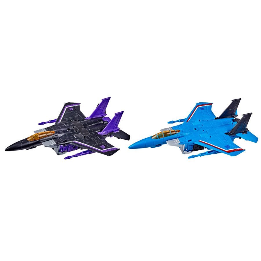 Transformers Generations War for Cybertron Earthrise Voyager Skywarp and Thundercracker