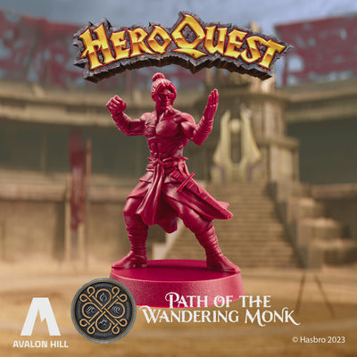 HeroQuest Hero Collection Path of the Wandering Monk Figures