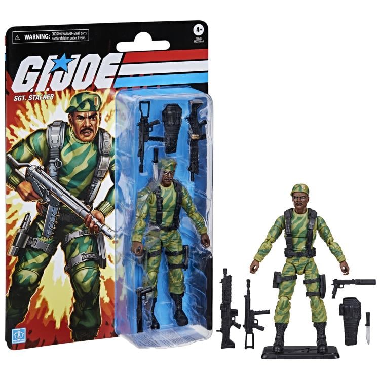 G.I. Joe 3.75" Retro Collection - Sgt. Stalker (Subpar Packaging)