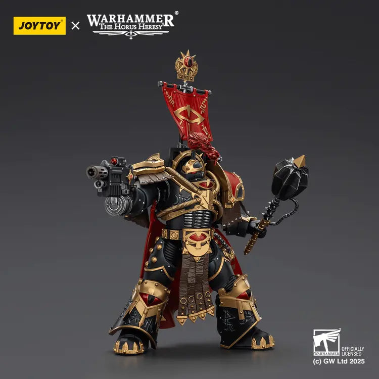 JOYTOY - Sons of Horus Legion Cataphractii Praetor with Combi-Melta and Power Maul