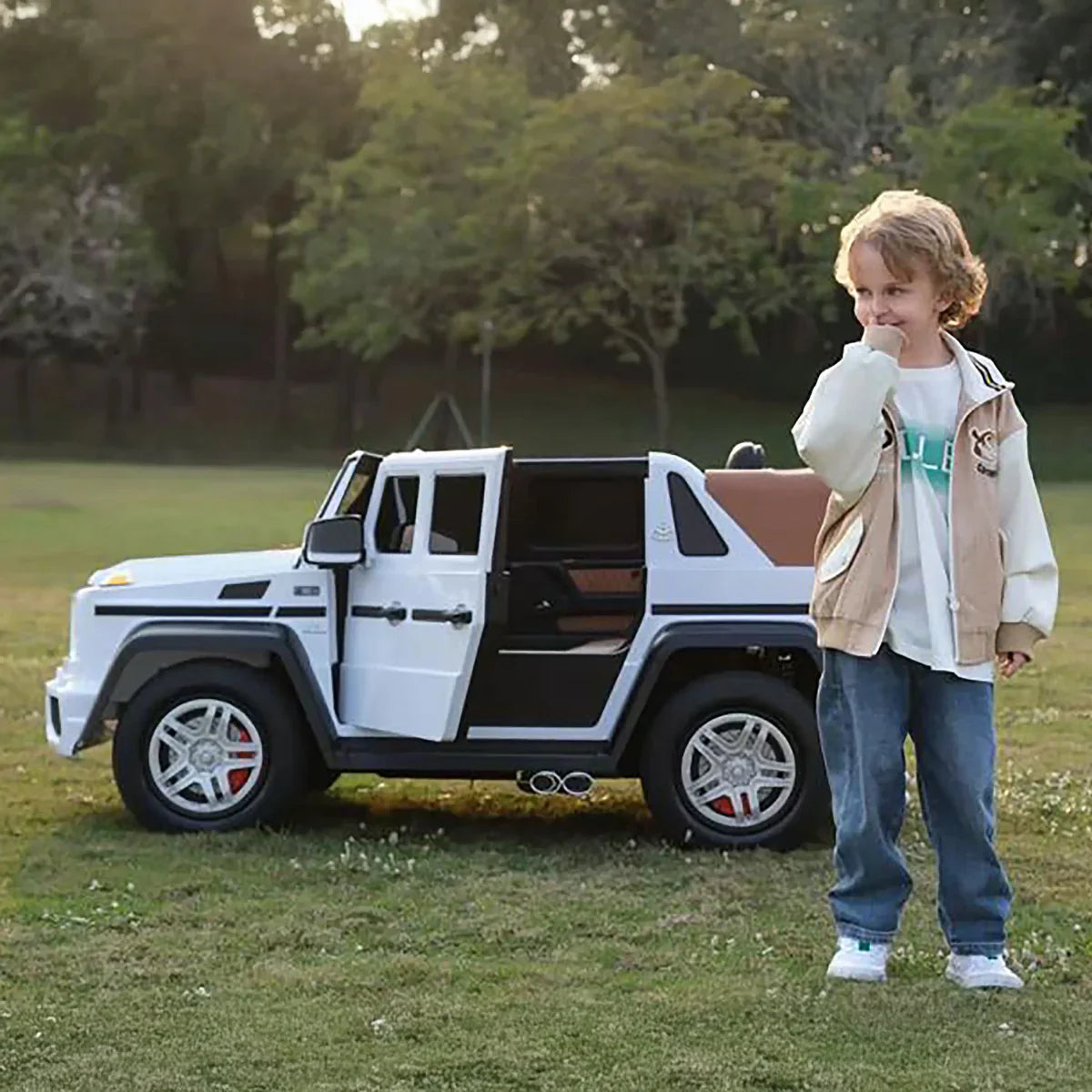24V Mercedes Benz Maybach G650 XXL Ride On Car for Kids OR Adults