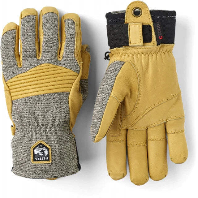 Hestra Army Leather Couloir Winter Gloves Size 10