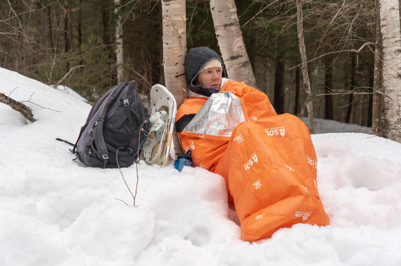 SOL Emergency Bivvy w/ Rescue Whistle & Tinder Cord