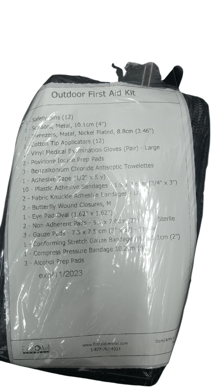 First Aid Central - Backpacker First Aid Kit
