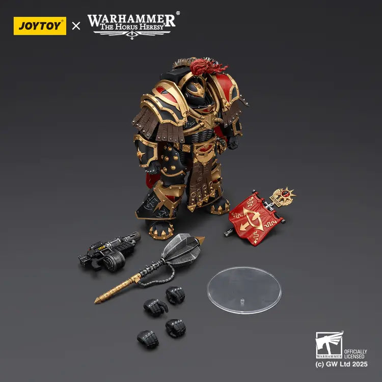 JOYTOY - Sons of Horus Legion Cataphractii Praetor with Combi-Melta and Power Maul
