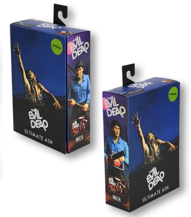 The Evil Dead 40th Anniversary Ultimate Ash Williams Figure (substandard packaging)