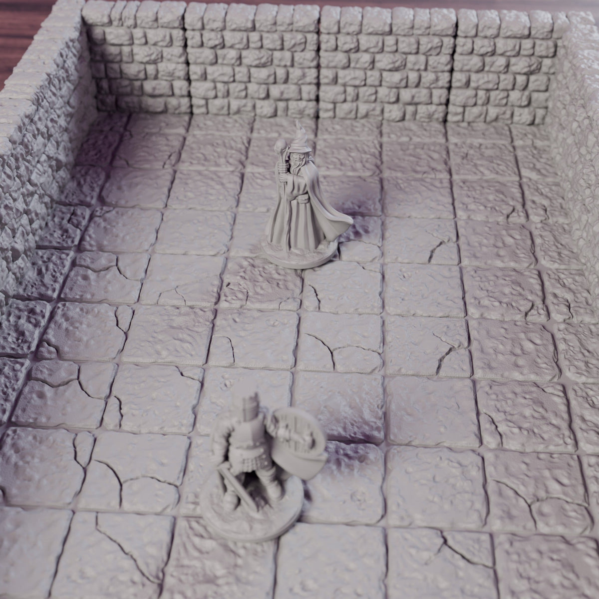 Elongated Hall 4x8" Long Room – Dragonlock 28mm Terrain