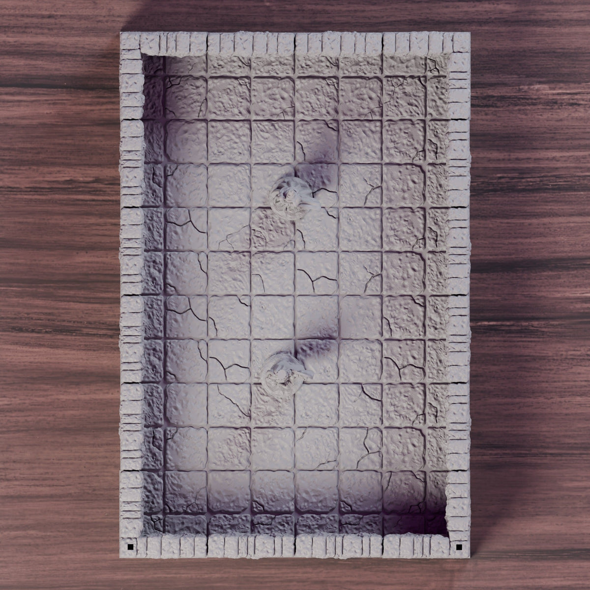 Elongated Hall 4x8" Long Room – Dragonlock 28mm Terrain