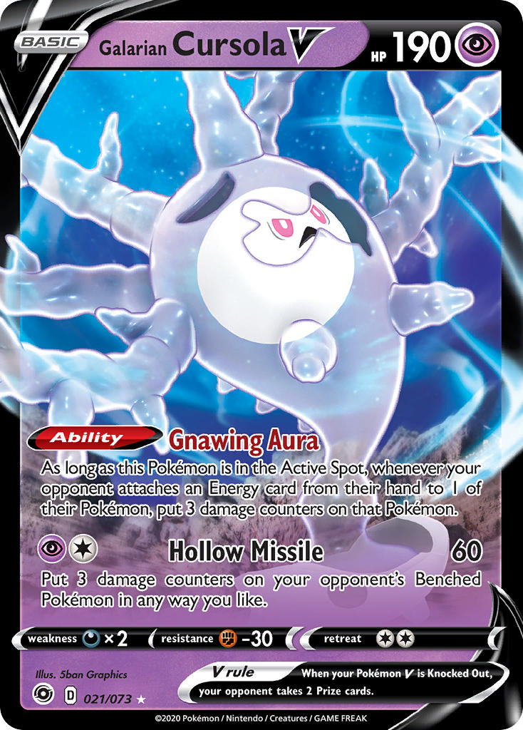 Galarian Cursola 021/073