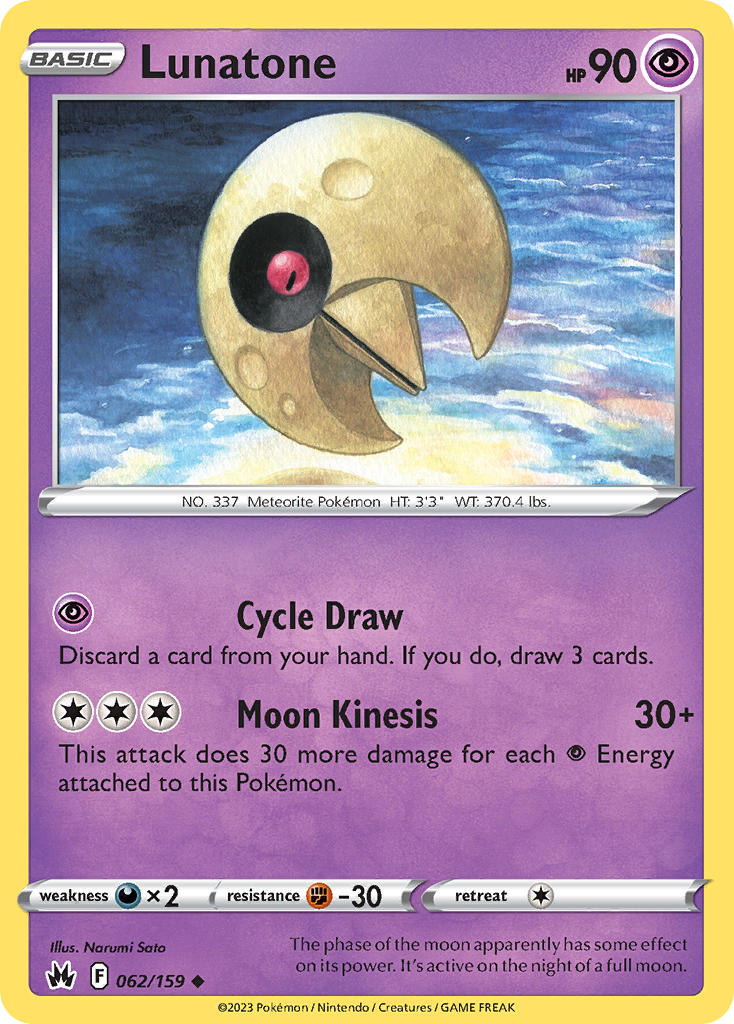 Lunatone 062/159