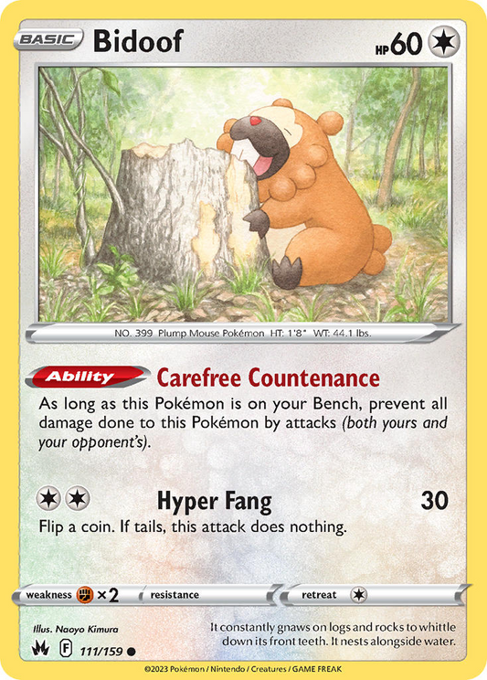 Bidoof 111/159