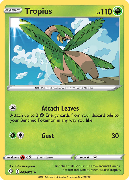 Tropius 005/072