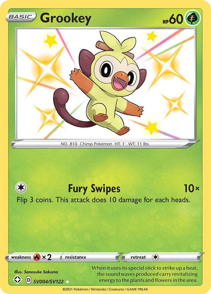 Grookey SV004/SV122