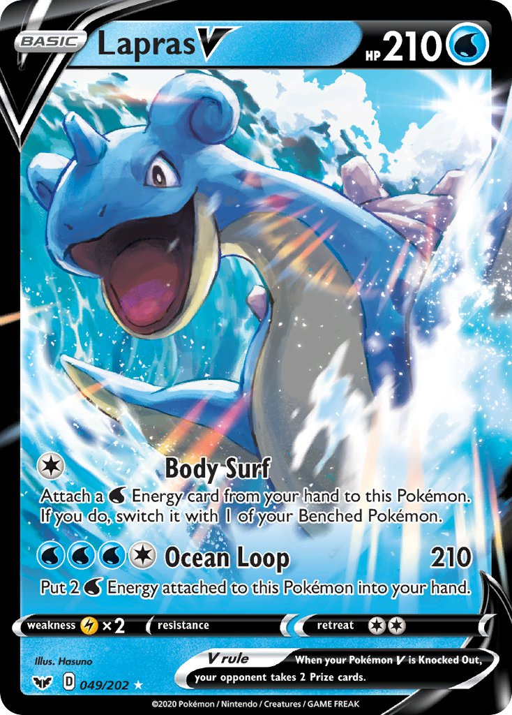 Lapras V 049/202