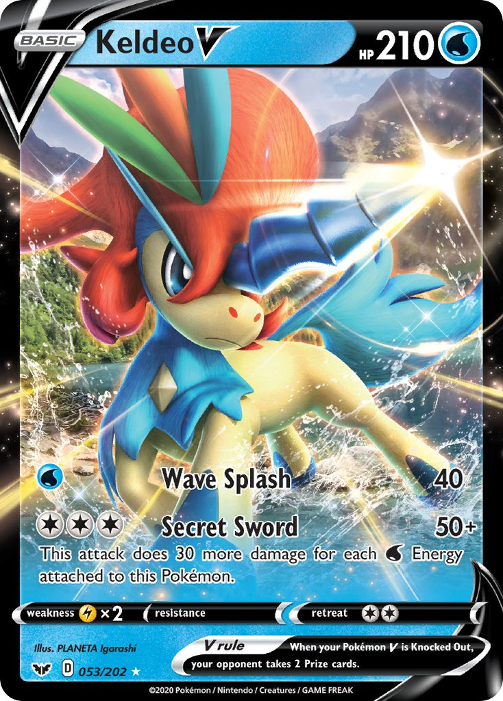 Keldeo V 053/202
