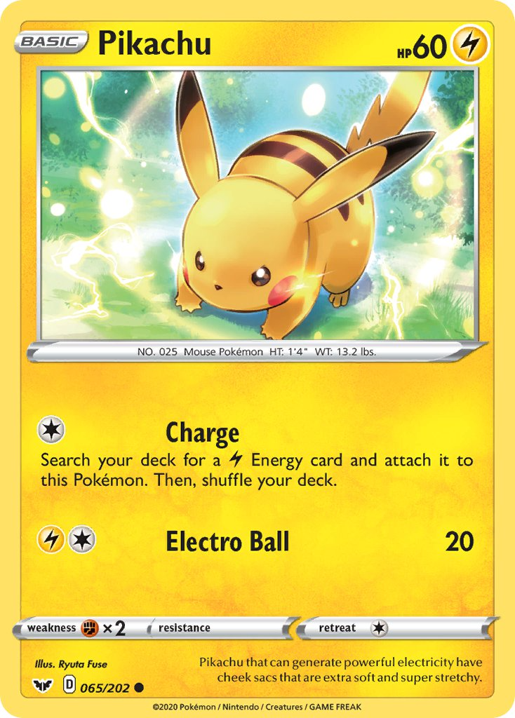 Pikachu 065/202
