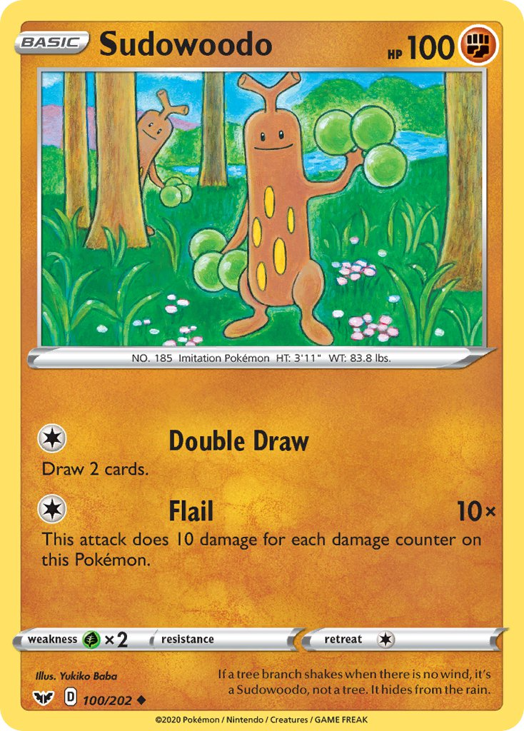 Sudowoodo 100/202