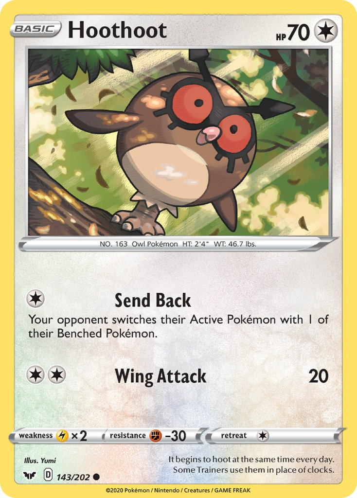 Hoothoot 143/202