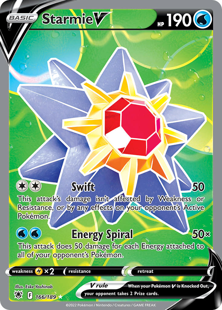 Starmie V 166/189