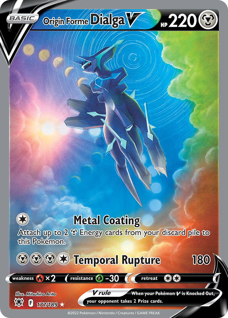 Origin Forme Dialga V 177/189