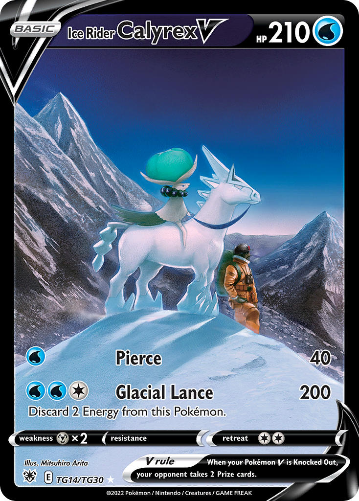 Ice Rider Calyrex V TG14/TG30