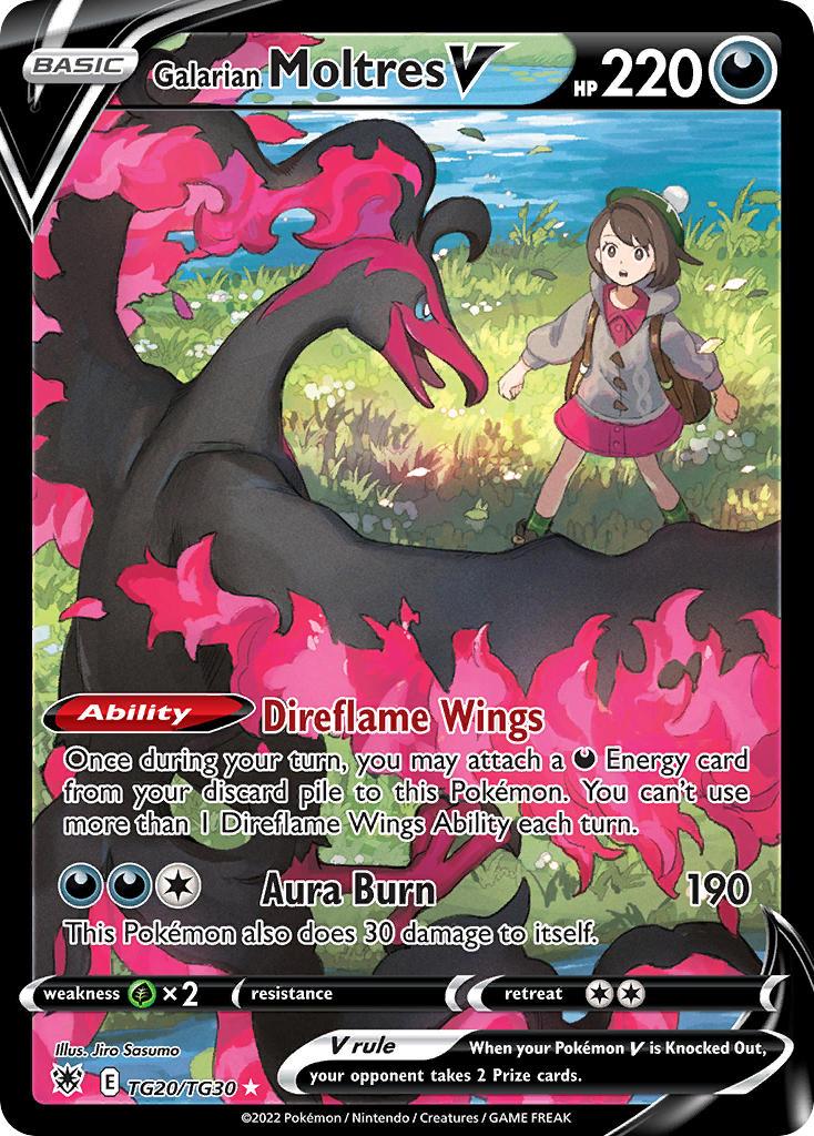 Galarian Moltres V TG20/TG30