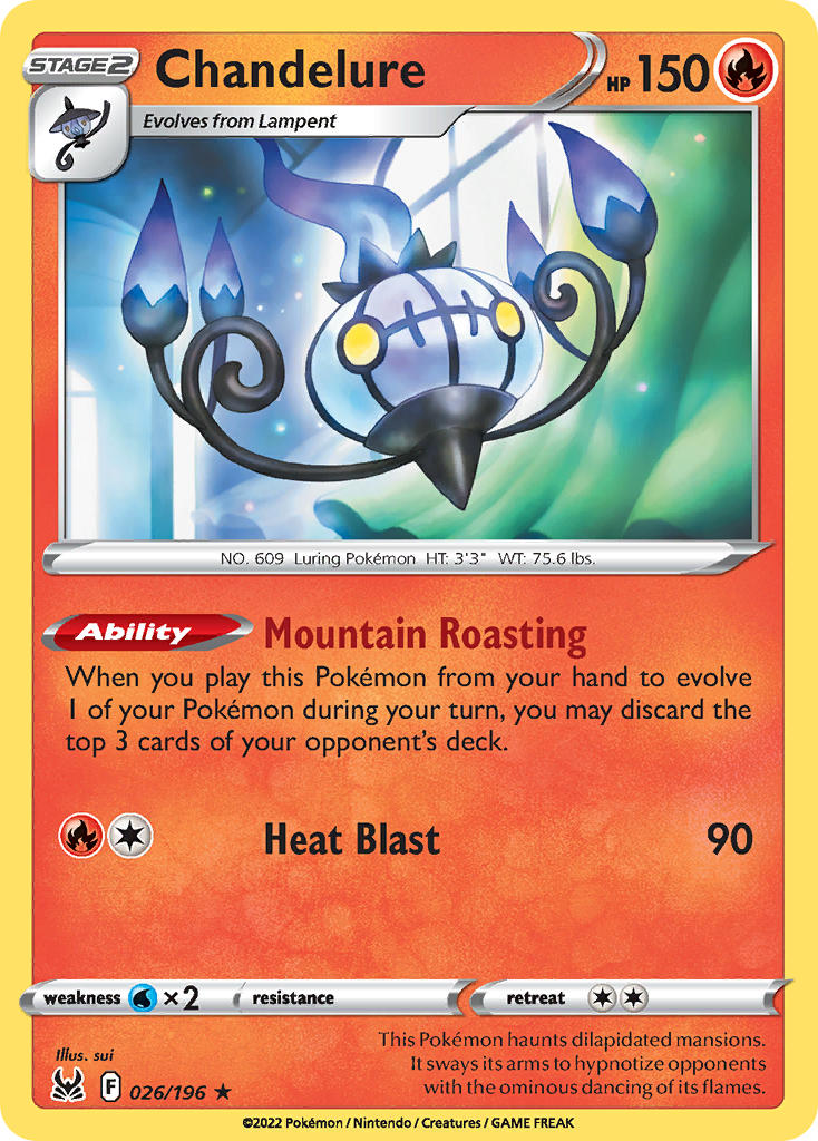 Chandelure 026/196