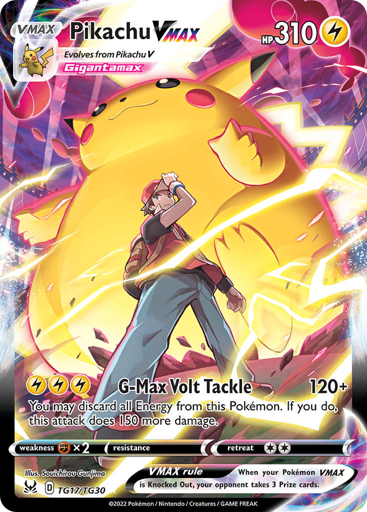 Pikachu VMAX TG17/TG30