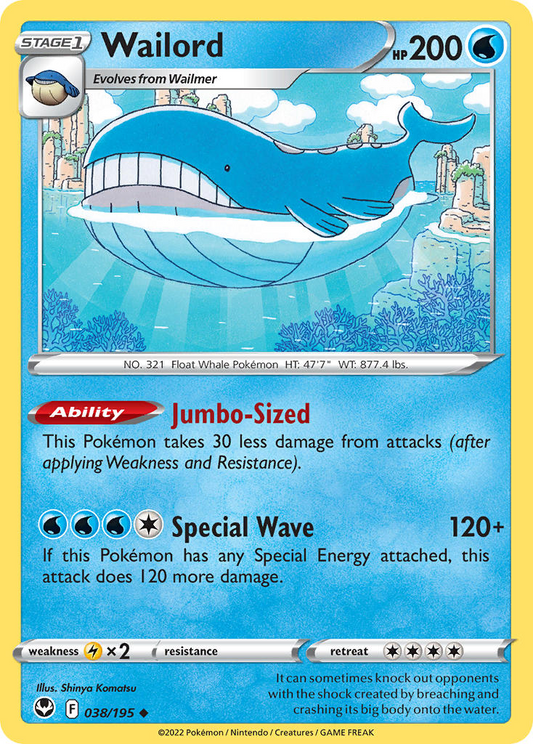 Wailord 038/195