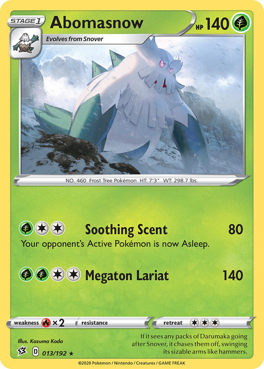 Abomasnow 013/192