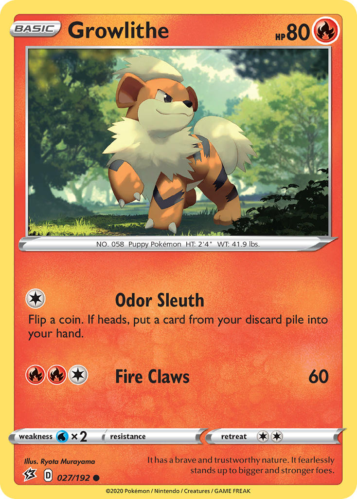 Growlithe 027/192