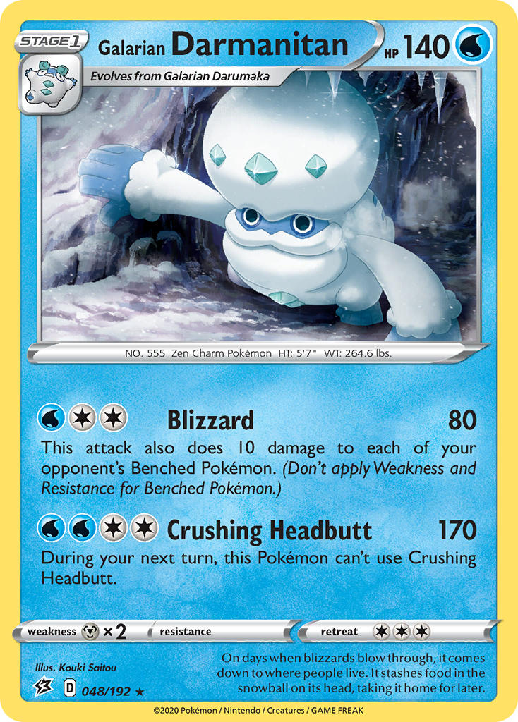 Galarian Darmanitan 048/192