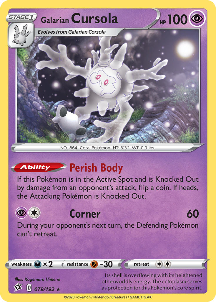 Galarian Cursola 079/192