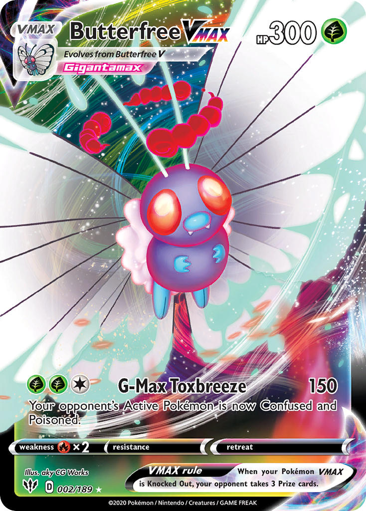 Butterfree VMAX 002/189