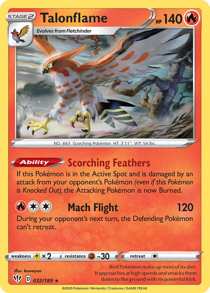 Talonflame 032/189