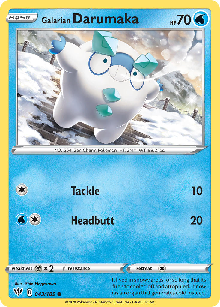 Galarian Darumaka 043/189