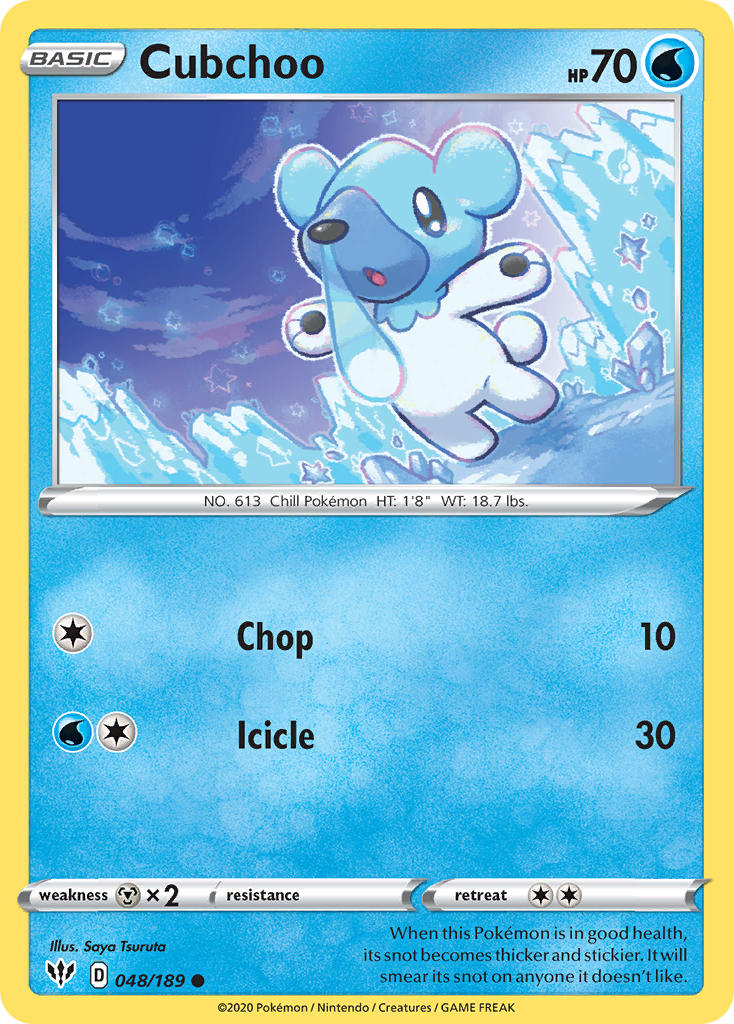 Cubchoo 048/189