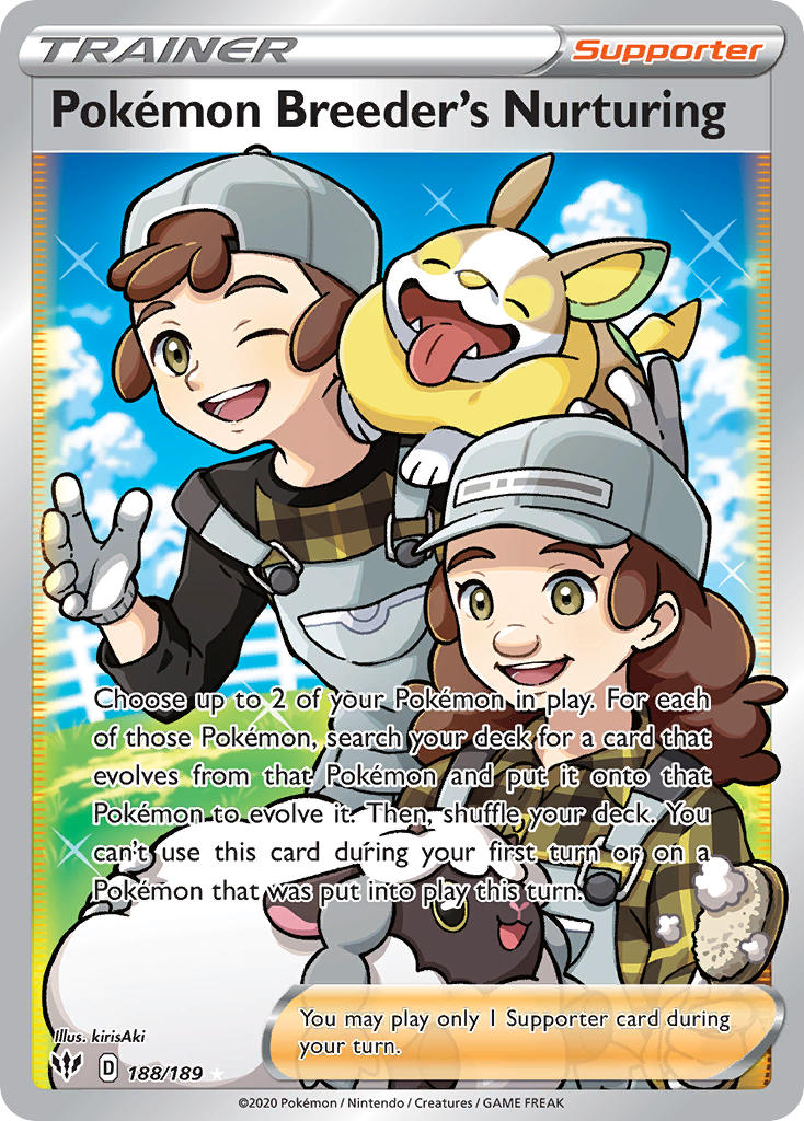 Pokemon Breeder's Nurturing 188/189