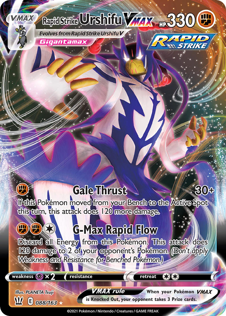 Rapid Strike Urshifu VMAX 088/163