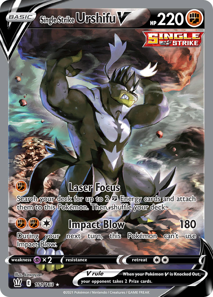 Single Strike Urshifu V 151/163
