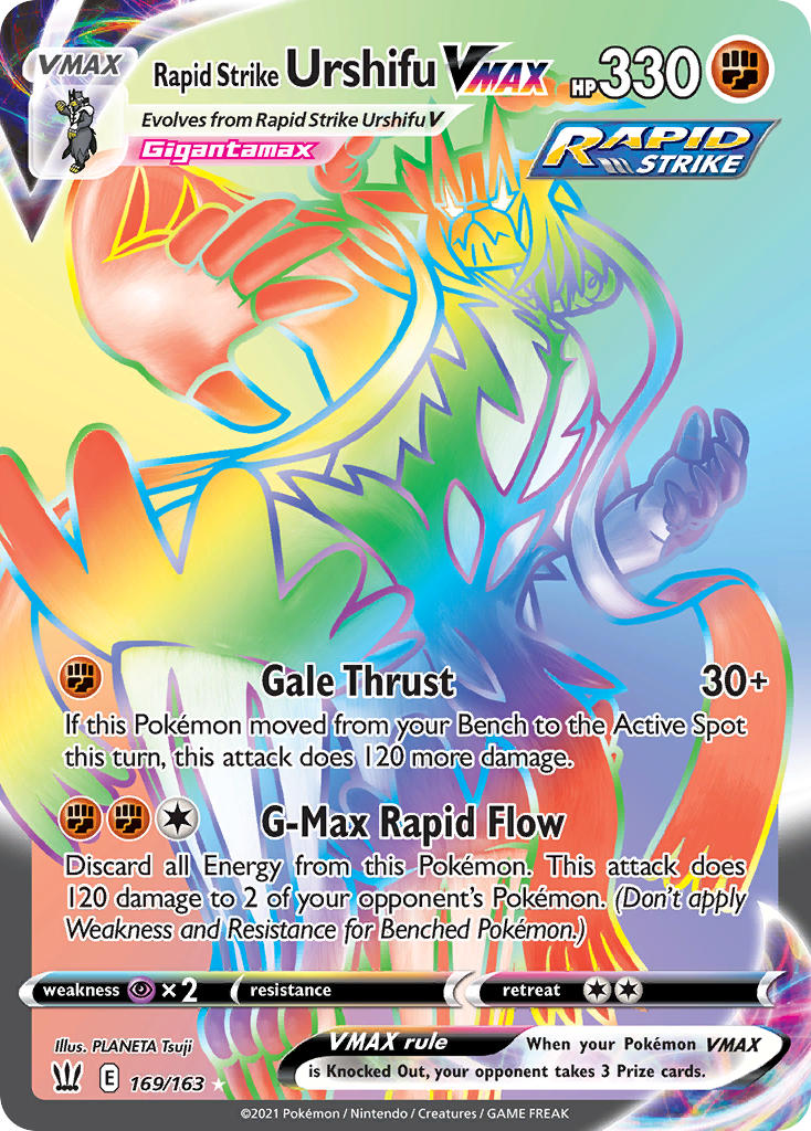 Rapid Strike Urshifu VMAX 169/163