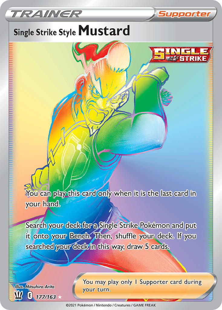 Single Strike Style Mustard 177/163