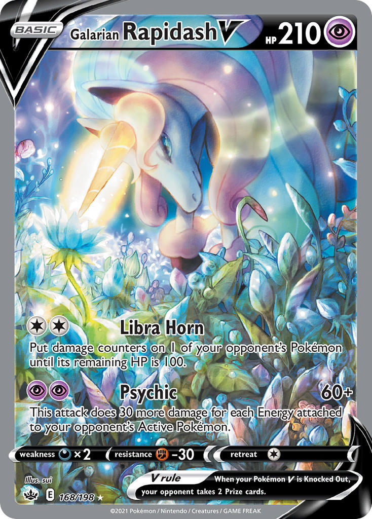 Galarian Rapidash V 168/198