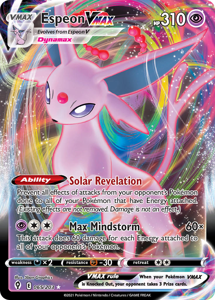 Espeon VMAX 065/203