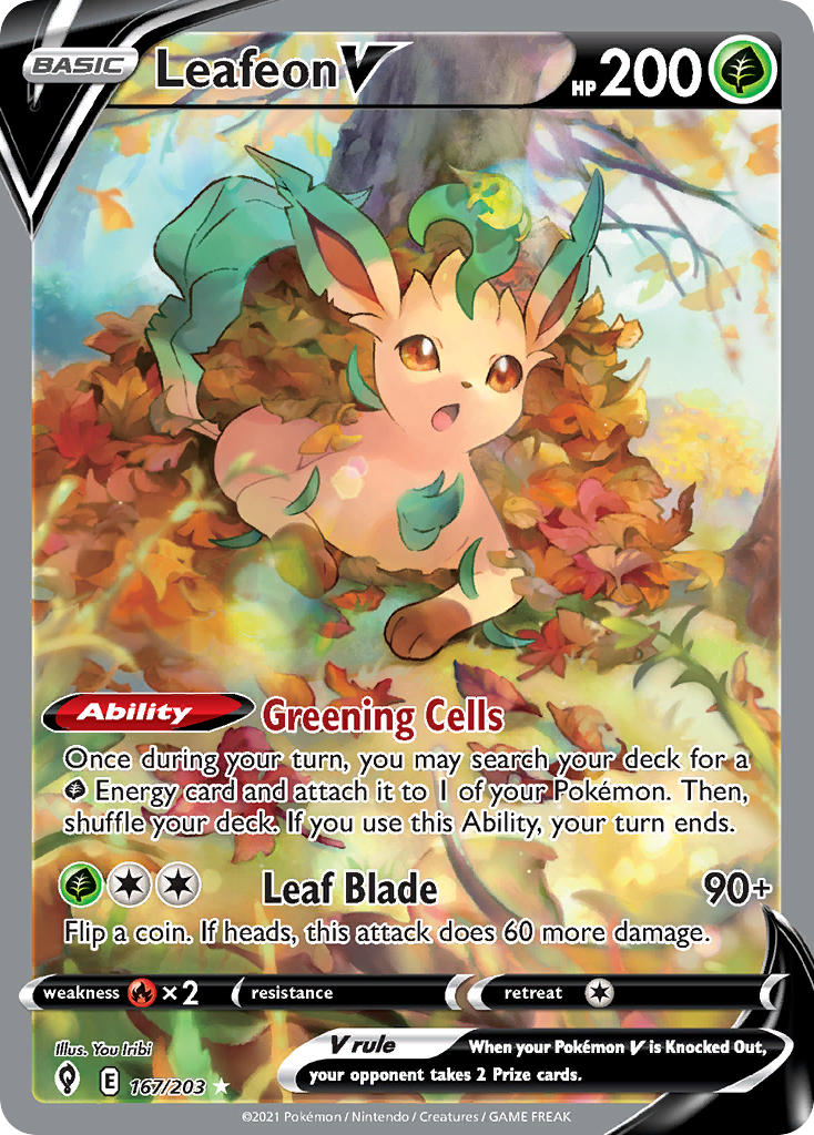 Leafeon V 167/203