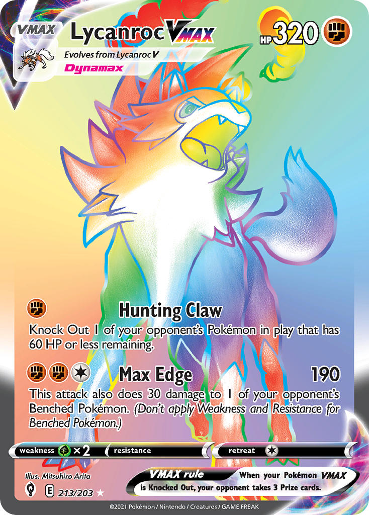 Lycanroc VMAX 213/203