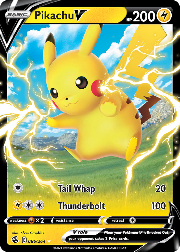 Pikachu V 086/264