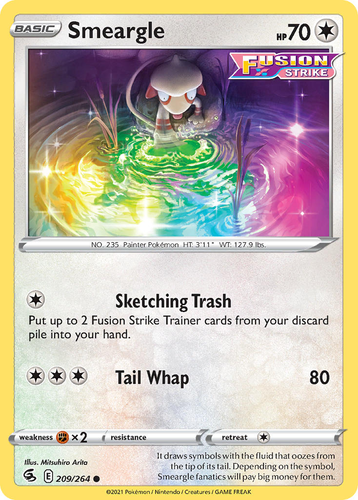 Smeargle 209/264