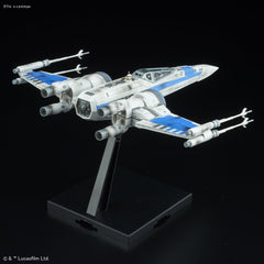 Star Wars Blue Squadron Resistance X-Wing Fighter (The Last Jedi) 1/72 Scale Model Kit