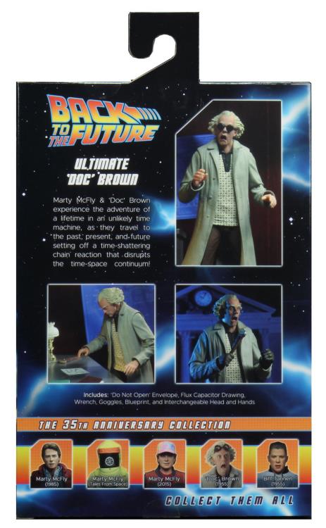 Neca Back to the Future Ultimate Doc Brown Figure